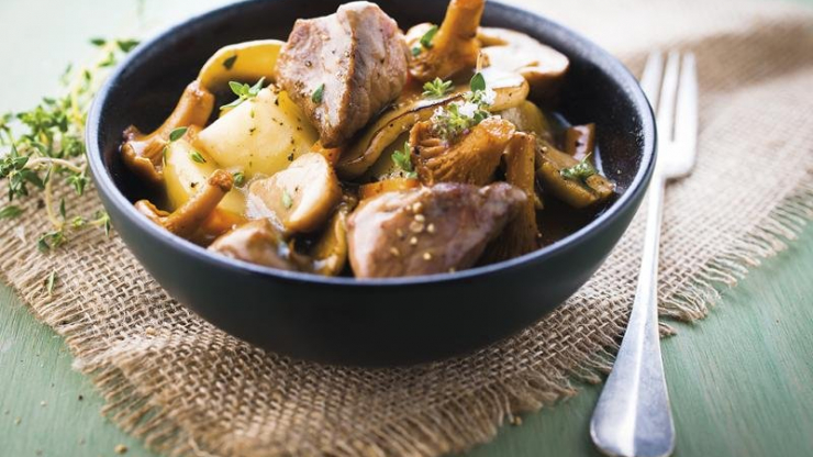 Jehněčí po lesnicku - recept pro chytrý hrnec Tefal Cook4Me+