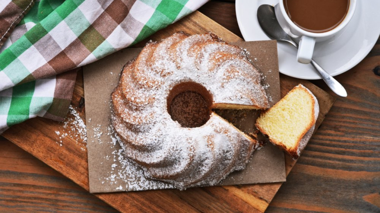 Banánová bábovka - recept pro pečící formy Tefal Delibake