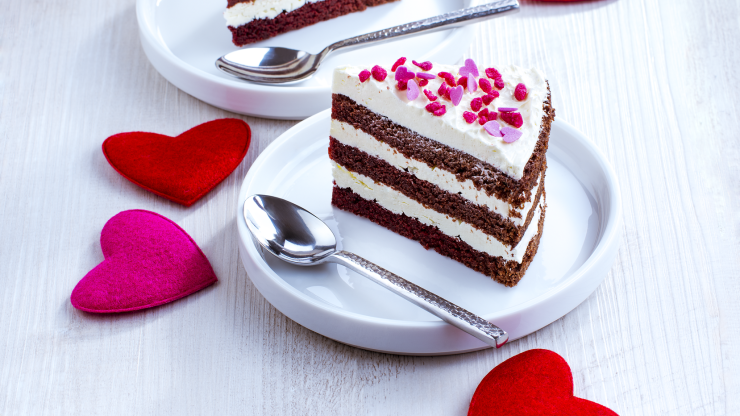 Sametový Red velvet dort - recept pro Masterchef Grande QB813