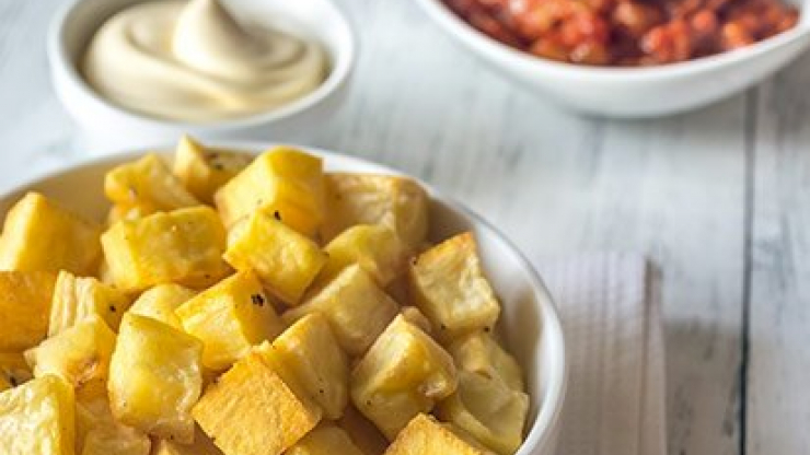 Patatas bravas - recept pro varný kuchyňský robot Tefal Click and Cook