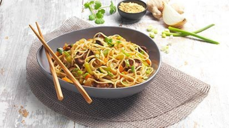 Čínské nudle - recept pro varný kuchyňský robot Tefal Click and Cook
