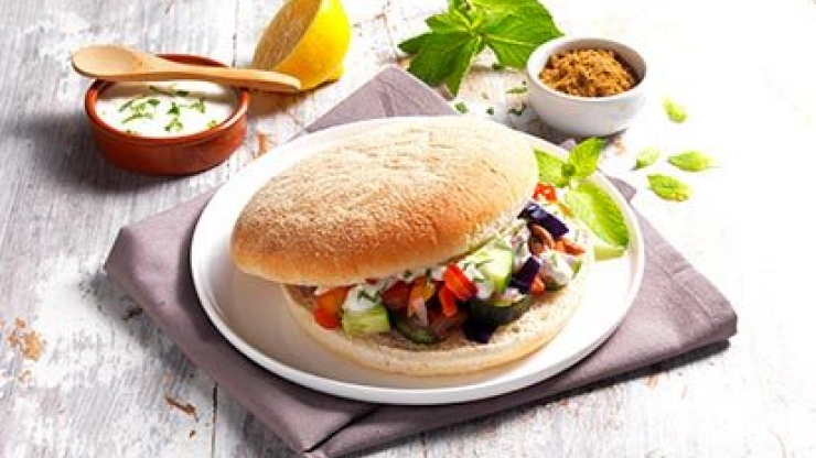 Vegetariánský kebab - recept pro varný kuchyňský robot Tefal Click and Cook