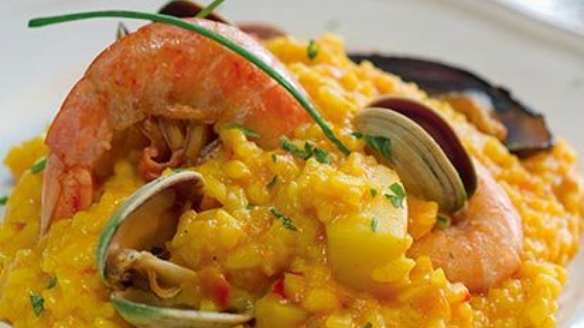 Rýže s mořskými plody - recept pro varný kuchyňský robot Tefal Click and Cook