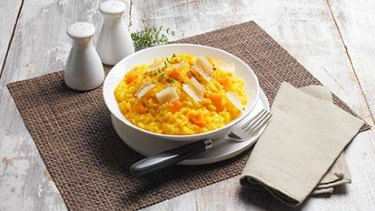 Dýňové rizoto - recept pro varný kuchyňský robot Tefal Click and Cook