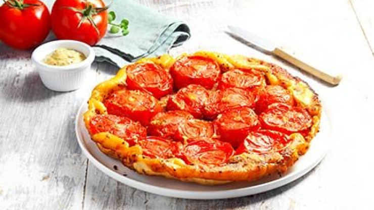 Rajčatový tarte tatin - recept pro varný kuchyňský robot Tefal Click and Cook