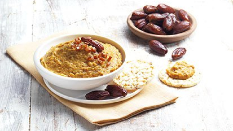 Veganská datlová pomazánka - recept pro varný kuchyňský robot Tefal Click and Cook