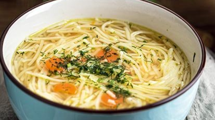 Nudlová polévka - recept pro varný kuchyňský robot Tefal Click and Cook
