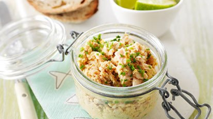 Rillettes z tuňáka - recept pro varný kuchyňský robot Tefal Click and Cook