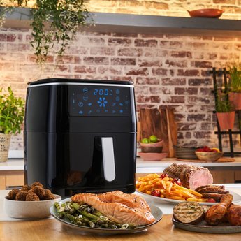 Zdravá horkovzdušná fritéza 3 v 1 EASY FRY & STEAM FW201